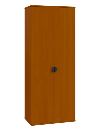 TR 5 - 71 šatní skříň, 2-dveřová, výsuvné ramínko, policová vložka, 1822x720x400, třešeň šumavská